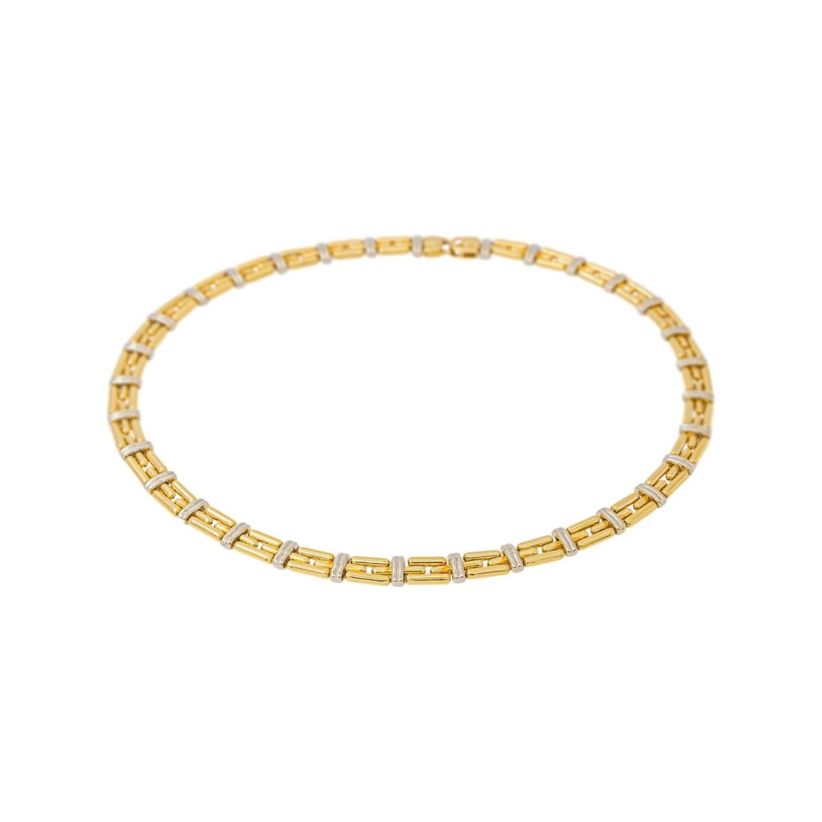 Collier Maille CHIMENTO en or blanc et or jaune - Castafiore