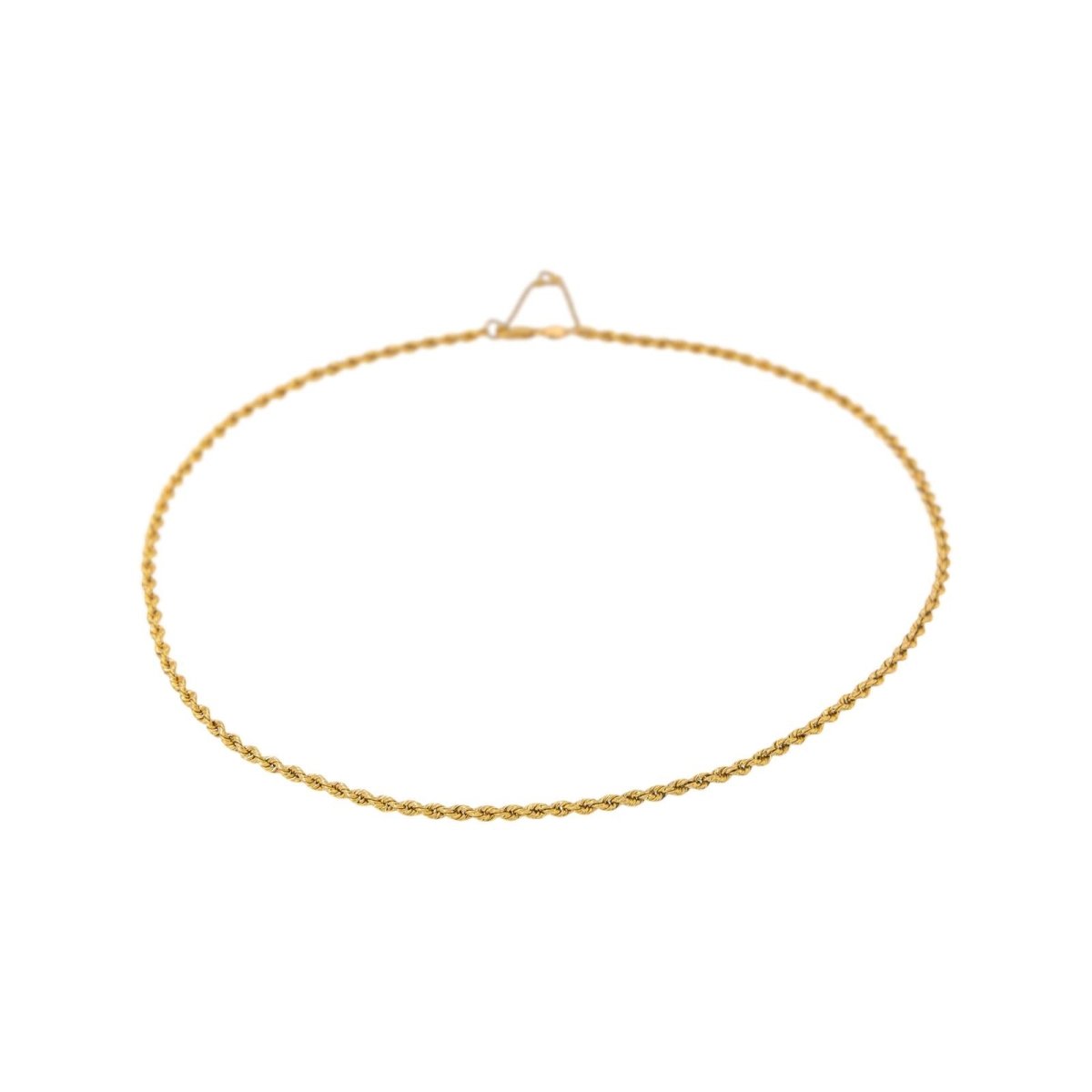 Collier Maille Corde Or jaune - Castafiore