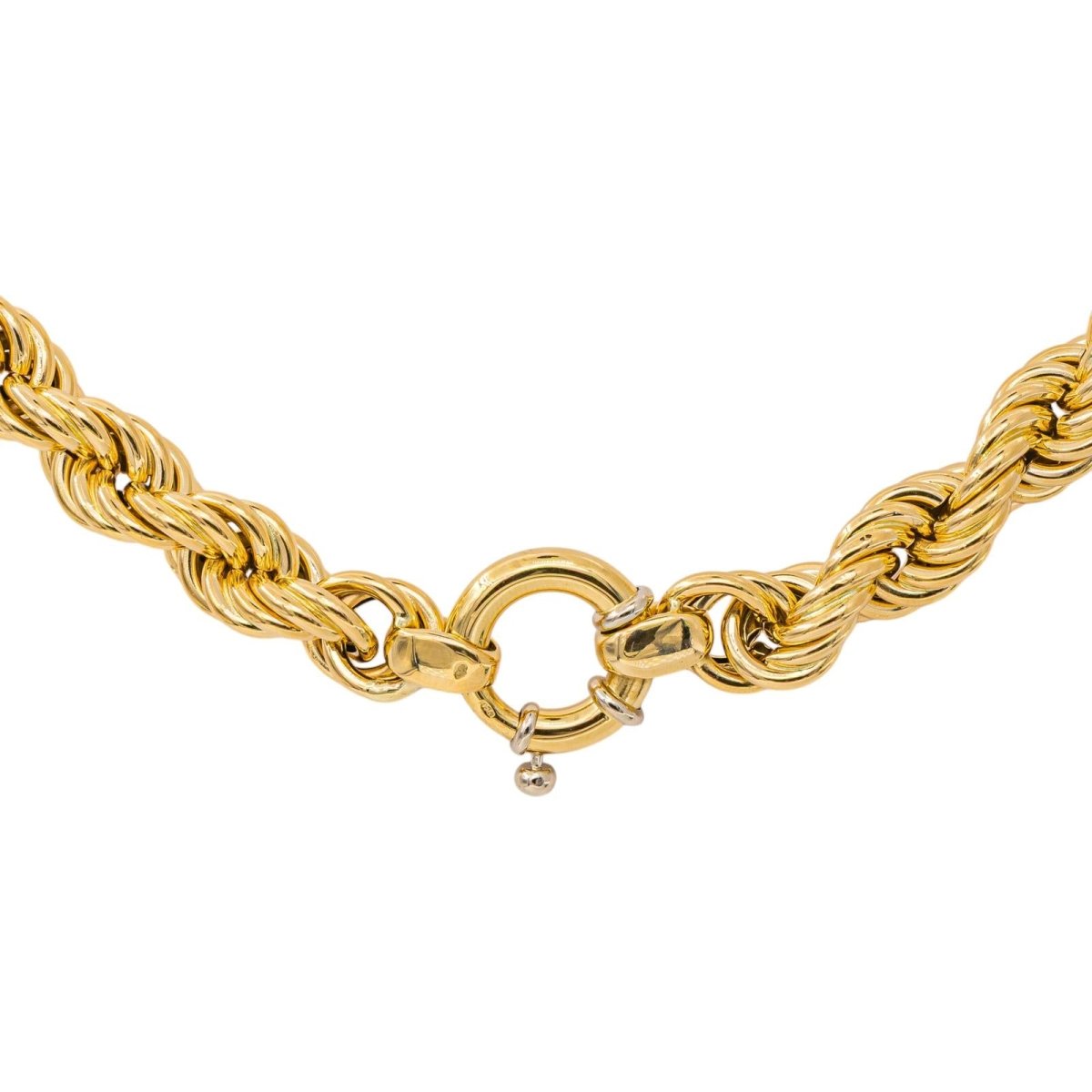 Collier Maille corde Or jaune - Castafiore