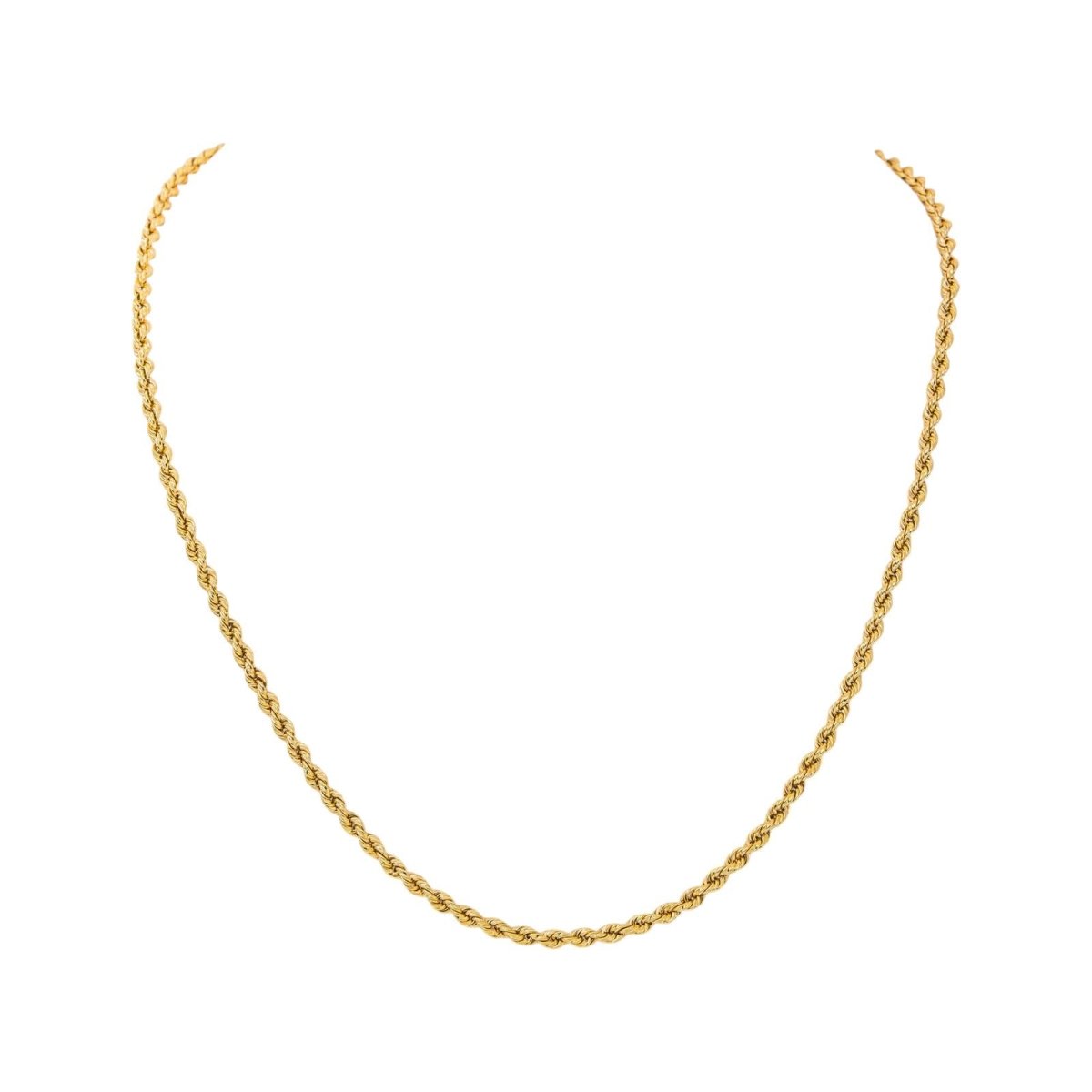 Collier Maille Corde Or jaune - Castafiore