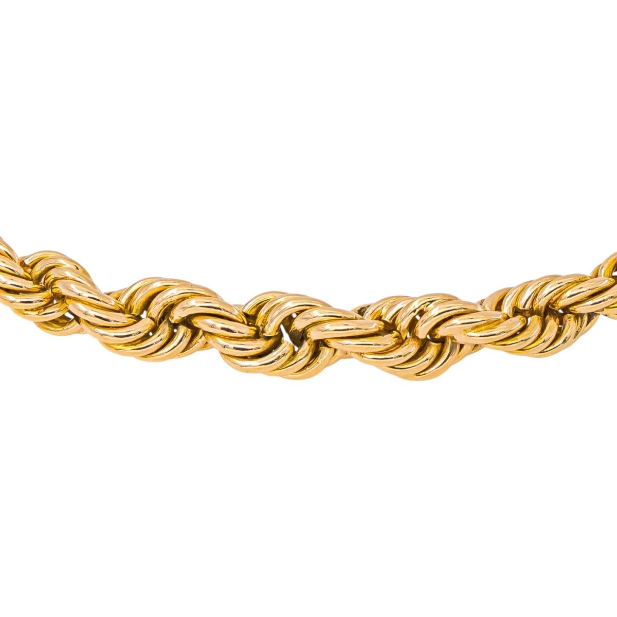 Collier Maille corde Or rose - Castafiore
