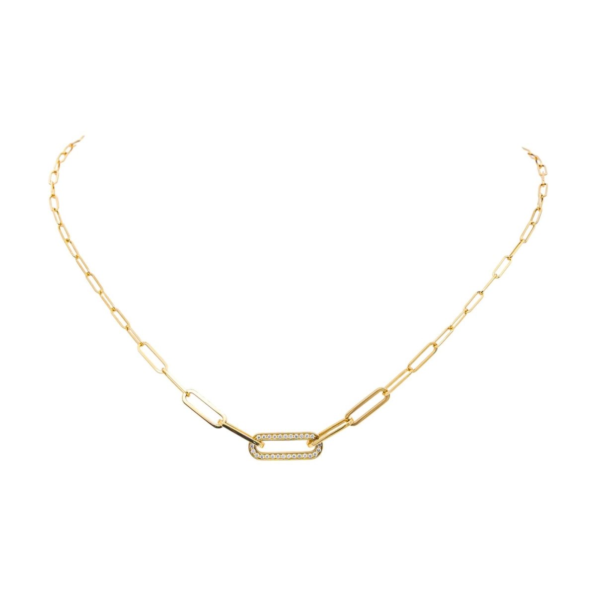 Collier Maille DINH VAN en or jaune et diamants - Castafiore