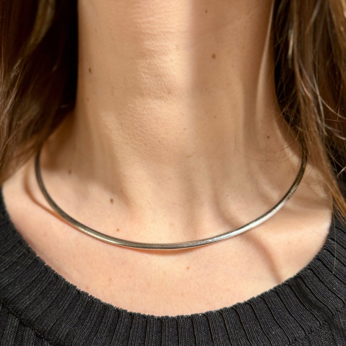 Collier Maille en acier - Castafiore