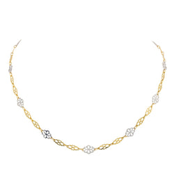 Collier Maille en deux ors - Castafiore