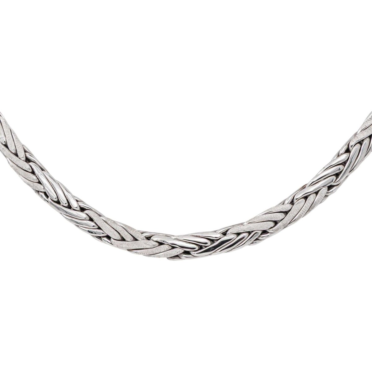 Collier Maille en or blanc - Castafiore