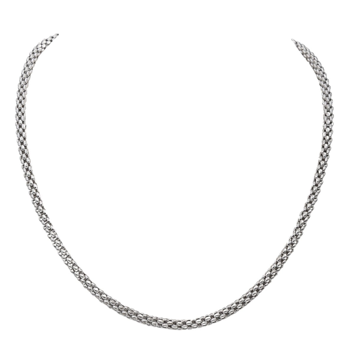 Collier Maille en Or blanc - Castafiore