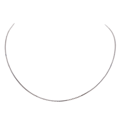 Collier Maille en or blanc - Castafiore