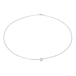 Collier Maille en or blanc et diamant - Castafiore