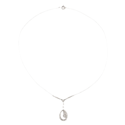 Collier Maille en or blanc, platine et diamants - Castafiore
