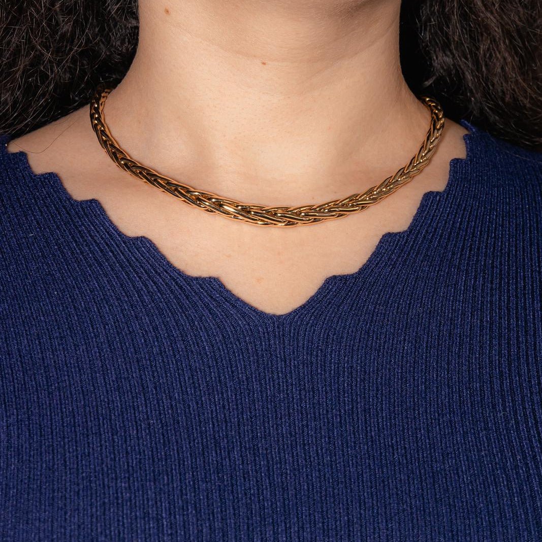 Collier Maille en or jaune - Castafiore