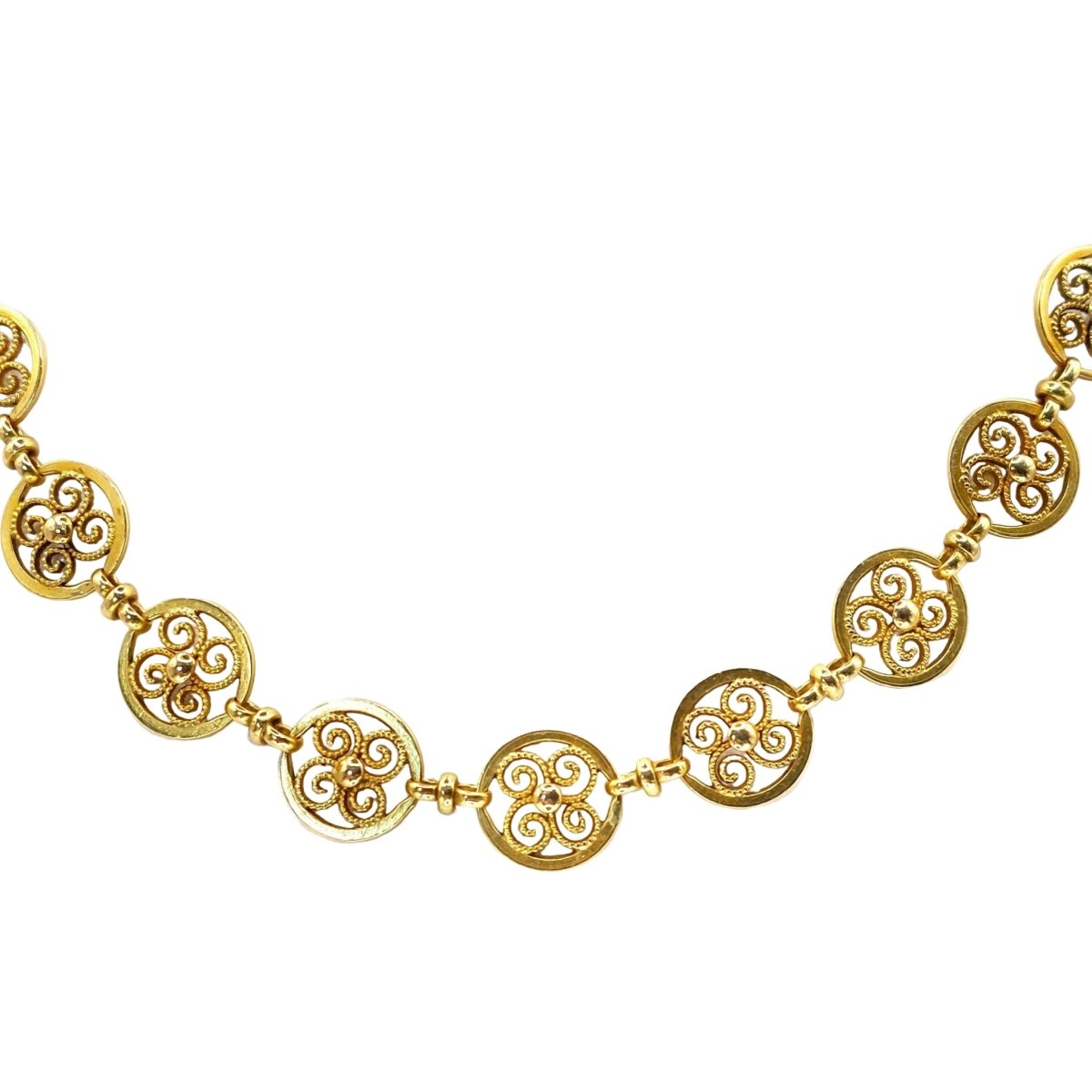 Collier Maille en or jaune - Castafiore