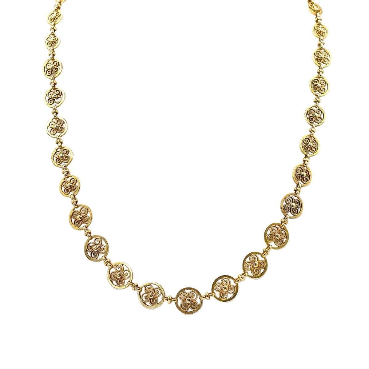 Collier Maille en or jaune - Castafiore