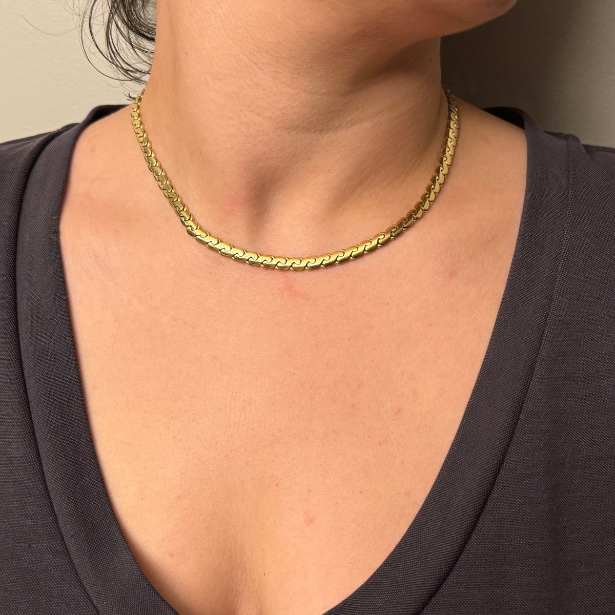 Collier Maille en or jaune - Castafiore