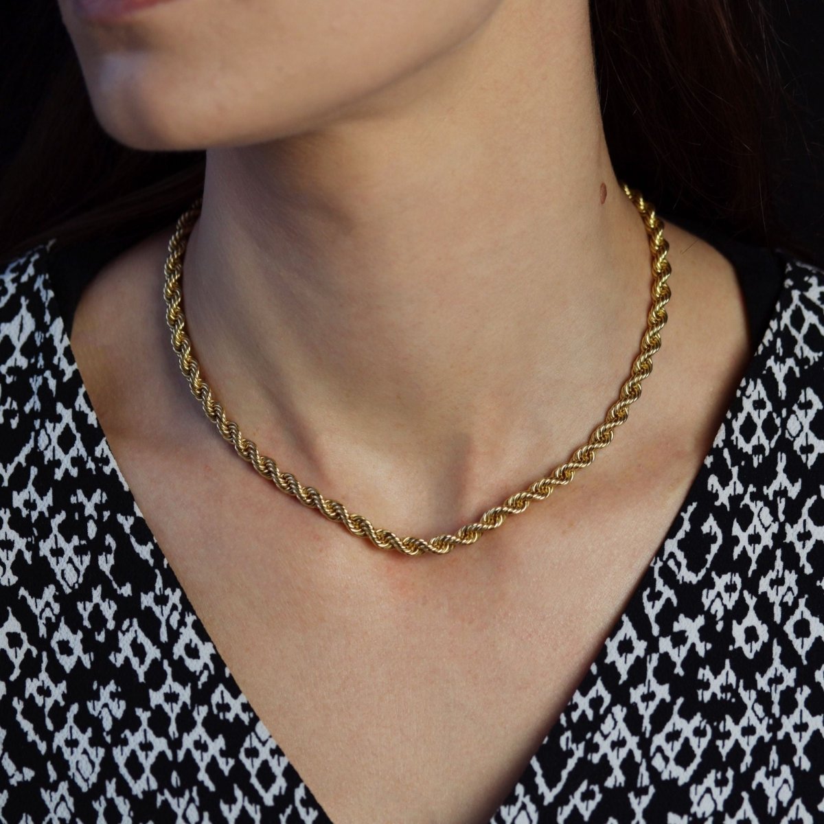 Collier Maille en or jaune - Castafiore