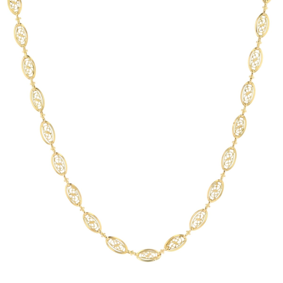 Collier Maille en or jaune - Castafiore