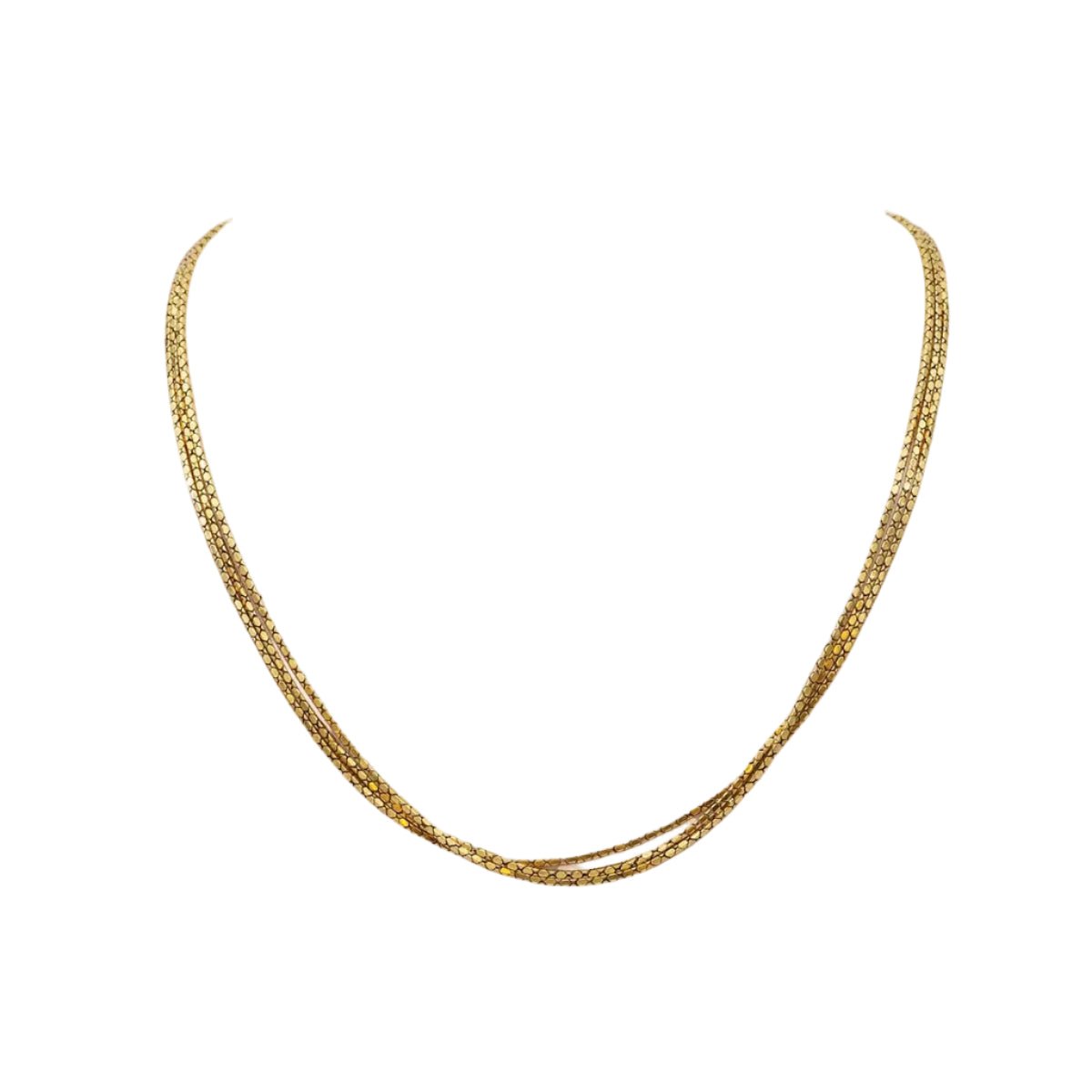 Collier Maille en or jaune - Castafiore