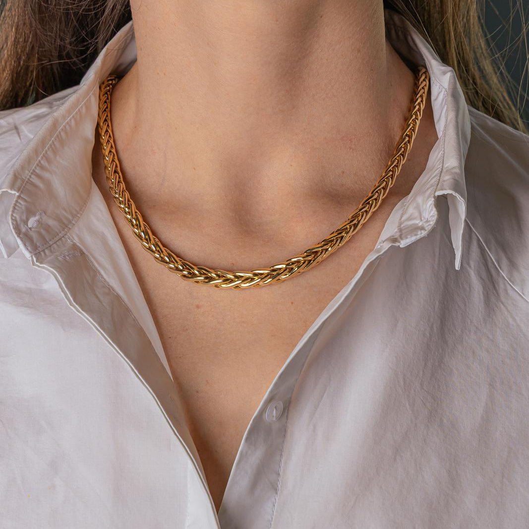 Collier Maille en or jaune - Castafiore