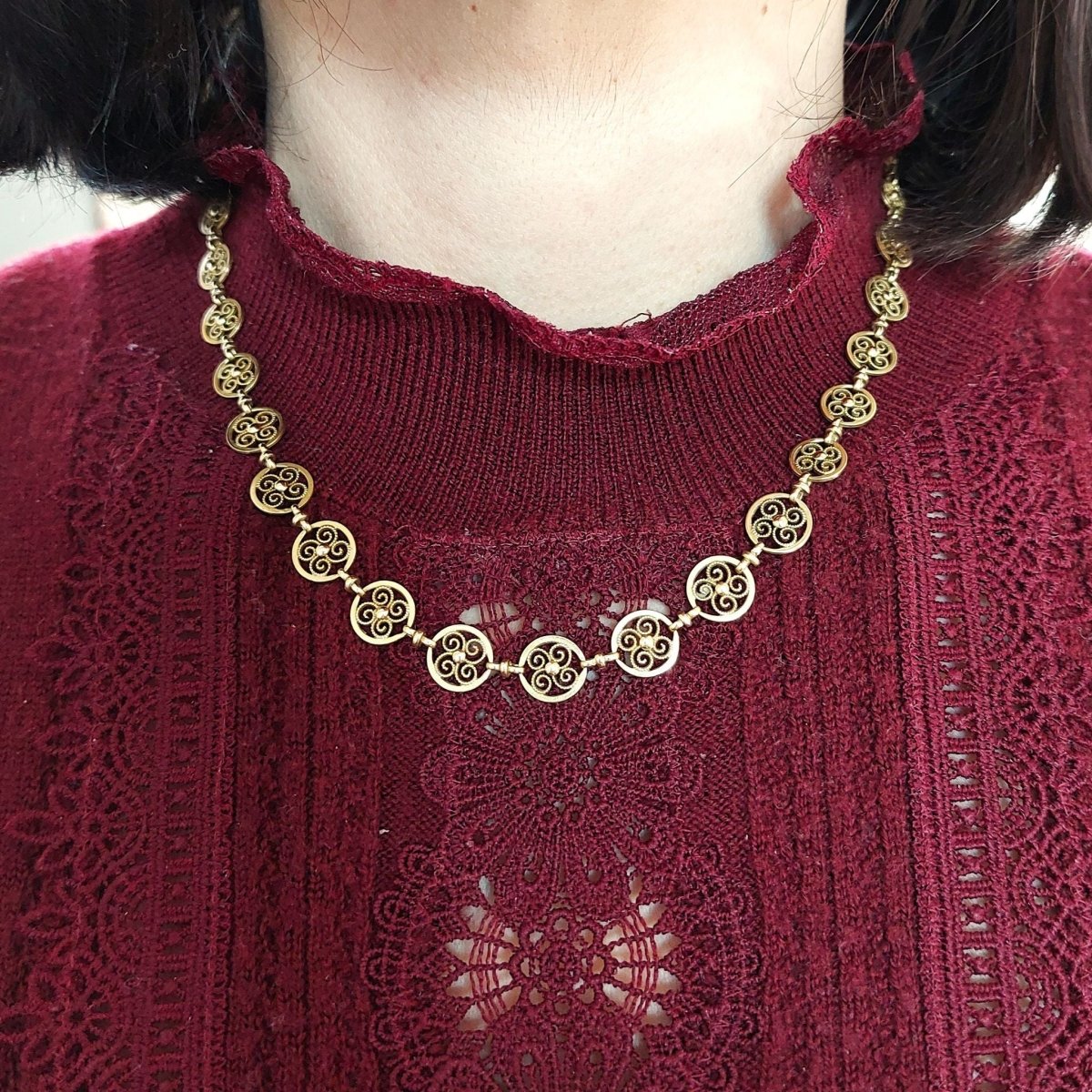 Collier Maille en or jaune - Castafiore