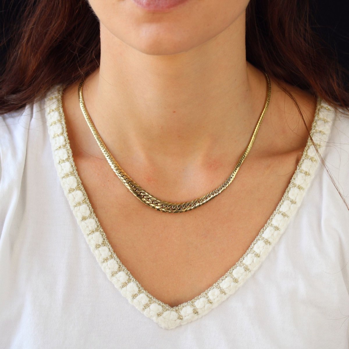 Collier Maille en or jaune - Castafiore