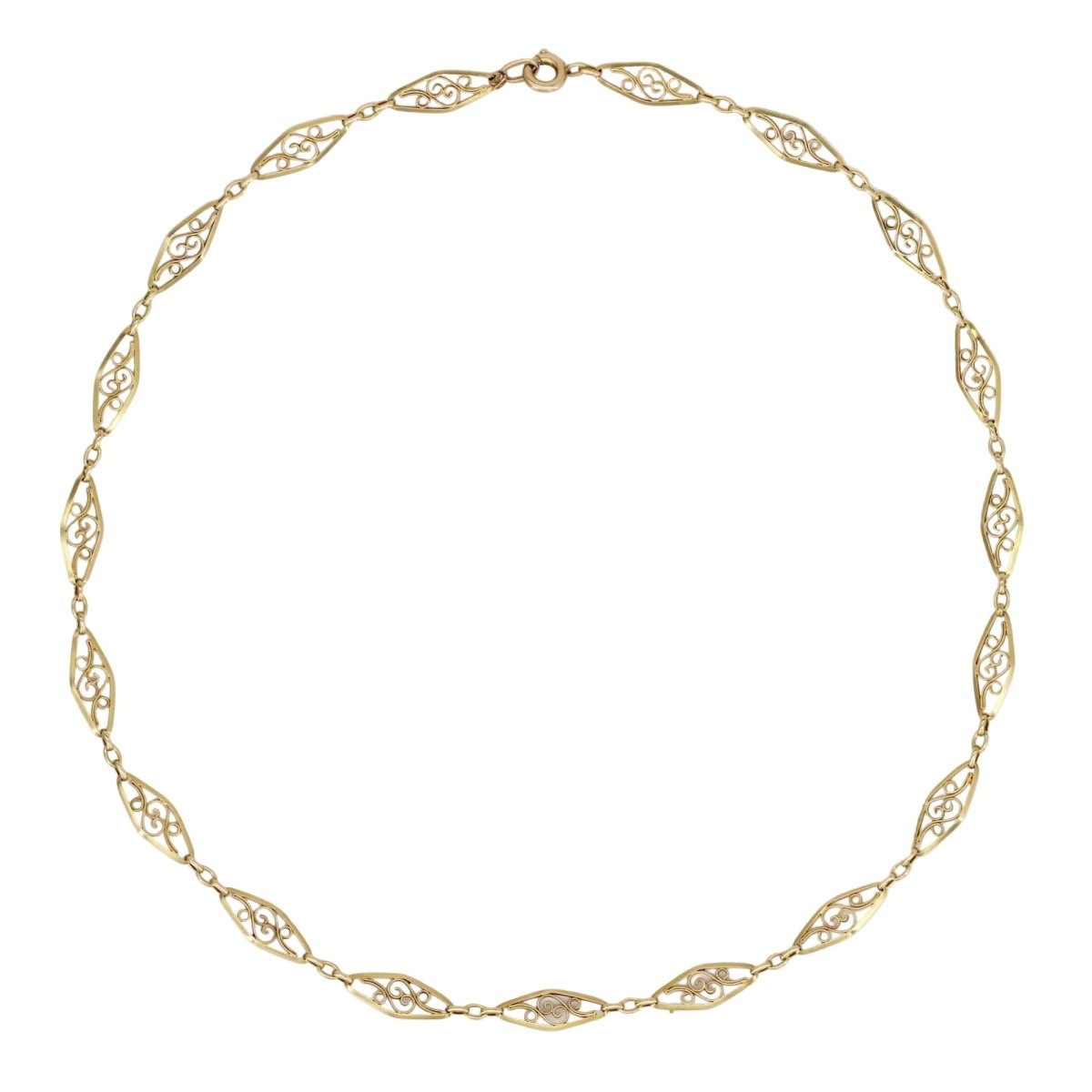 Collier Maille en or jaune - Castafiore