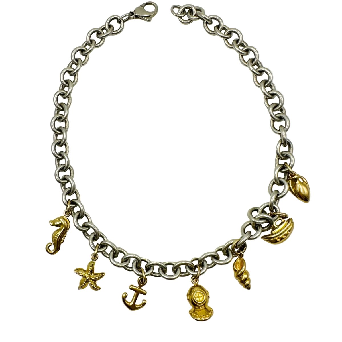 Collier Maille en or jaune et argent - Castafiore