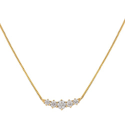 Collier Maille en or jaune et diamants - Castafiore