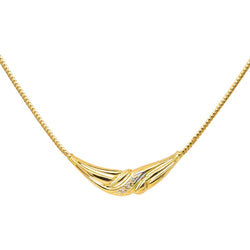 Collier Maille en or jaune et diamants - Castafiore