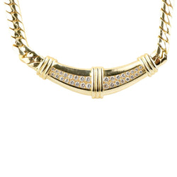 Collier Maille en or jaune et diamants - Castafiore