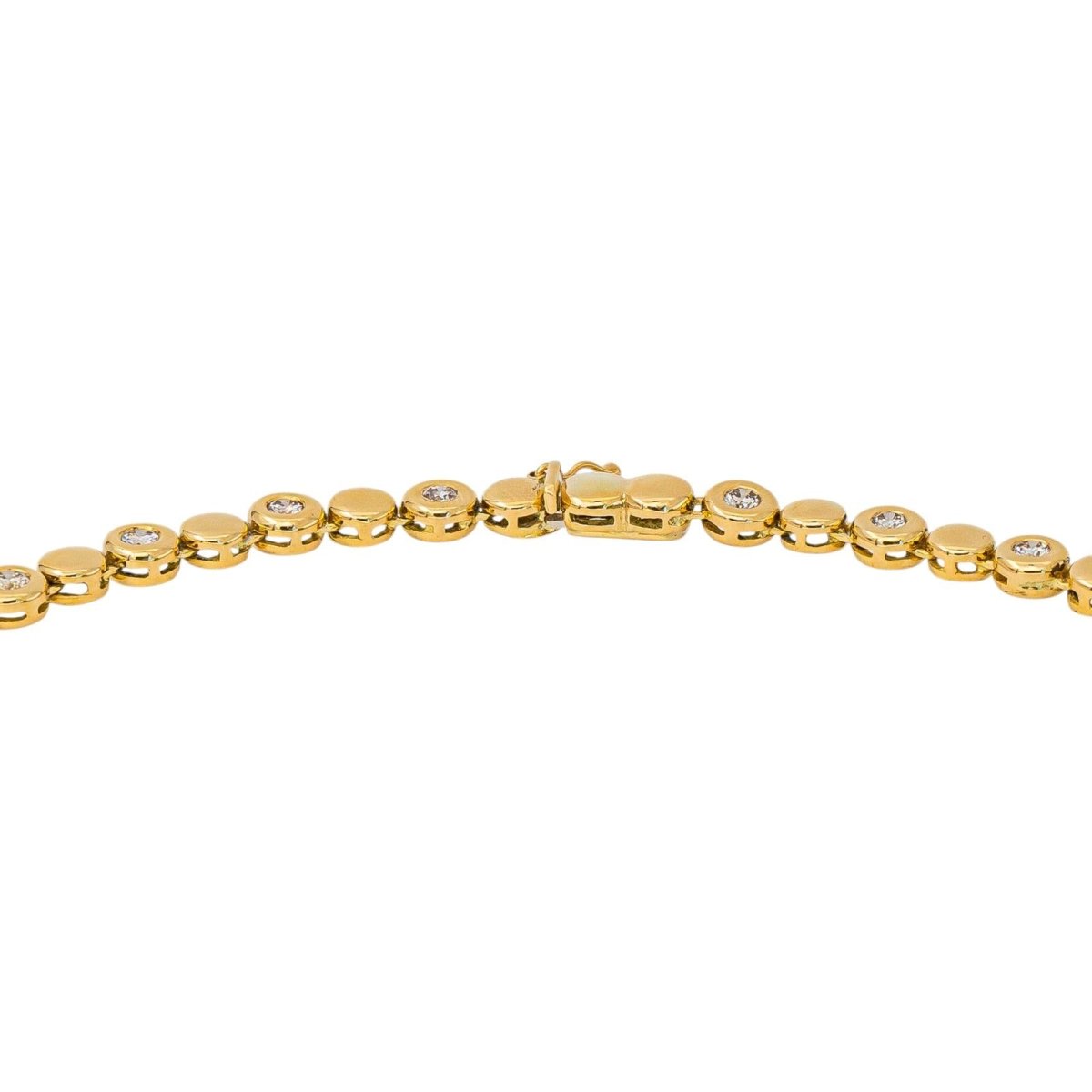 Collier Maille en or jaune et diamants - Castafiore