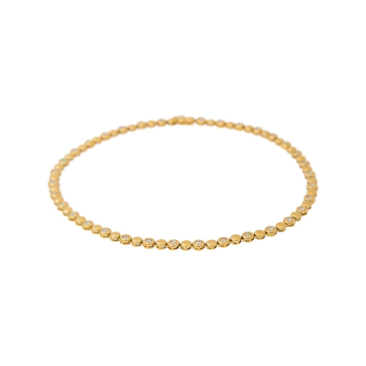 Collier Maille en or jaune et diamants - Castafiore