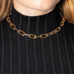 Collier Maille en or jaune et or blanc - Castafiore