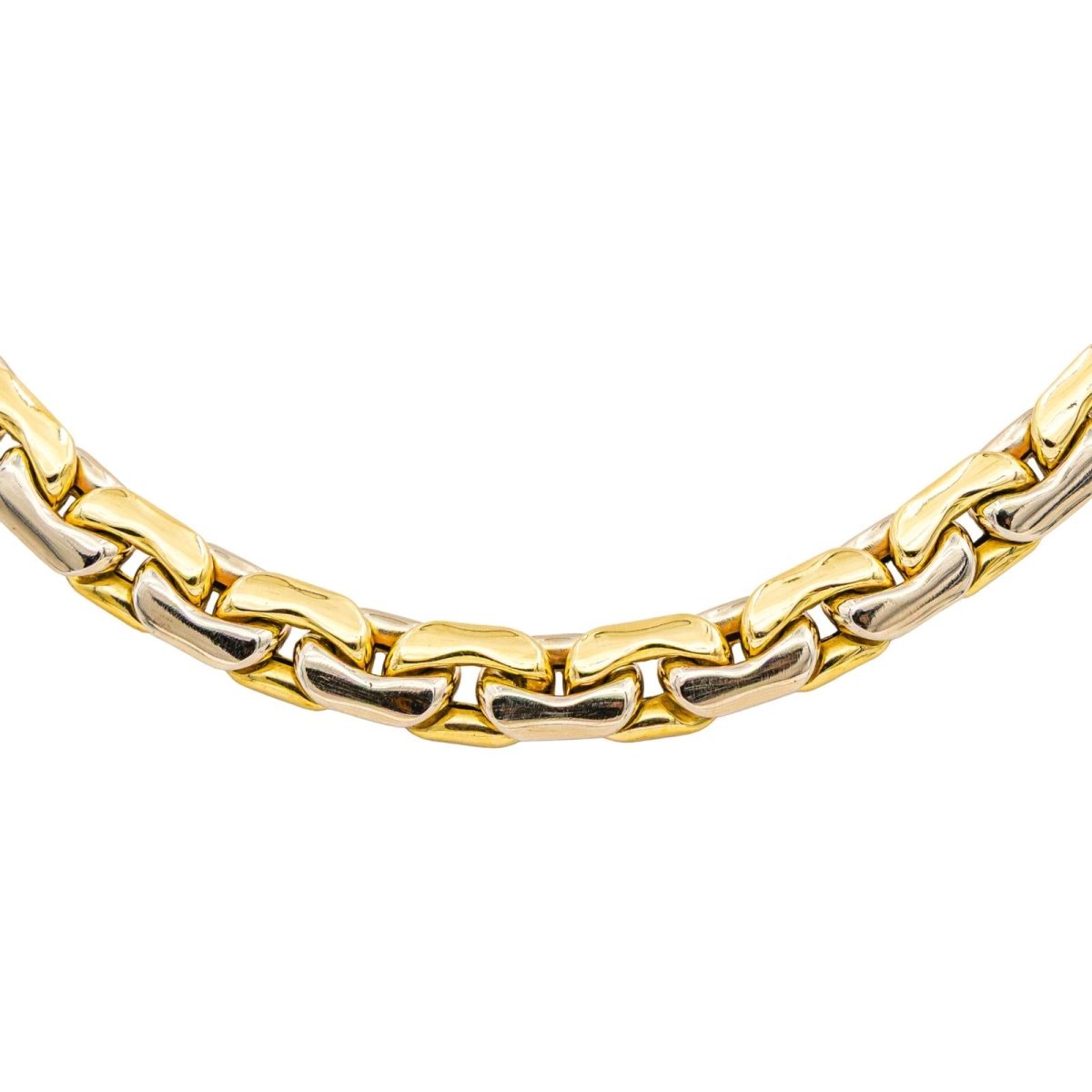 Collier Maille en or jaune et or blanc - Castafiore