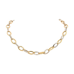 Collier Maille en or jaune et or blanc - Castafiore