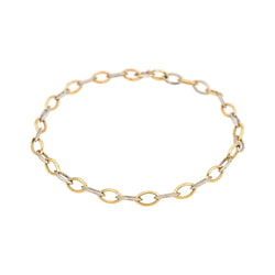 Collier Maille en or jaune et or blanc - Castafiore