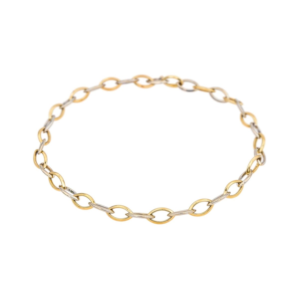 Collier Maille en or jaune et or blanc - Castafiore