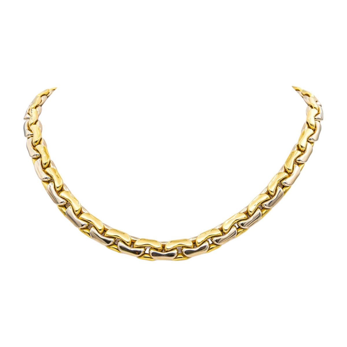 Collier Maille en or jaune et or blanc - Castafiore