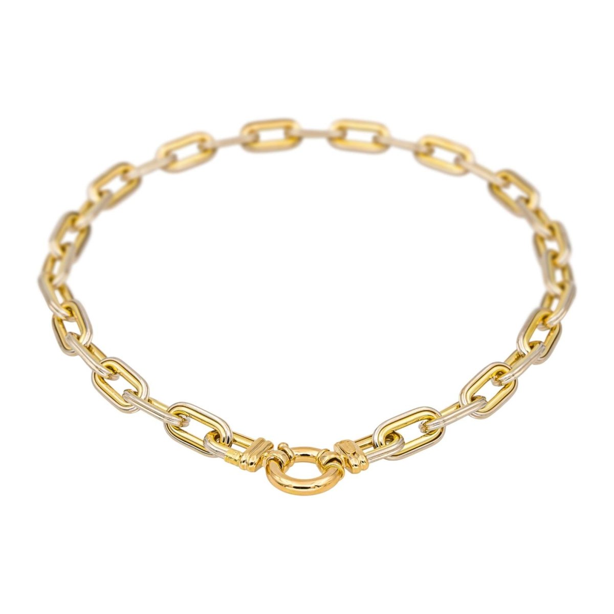 Collier Maille en or jaune et or blanc - Castafiore