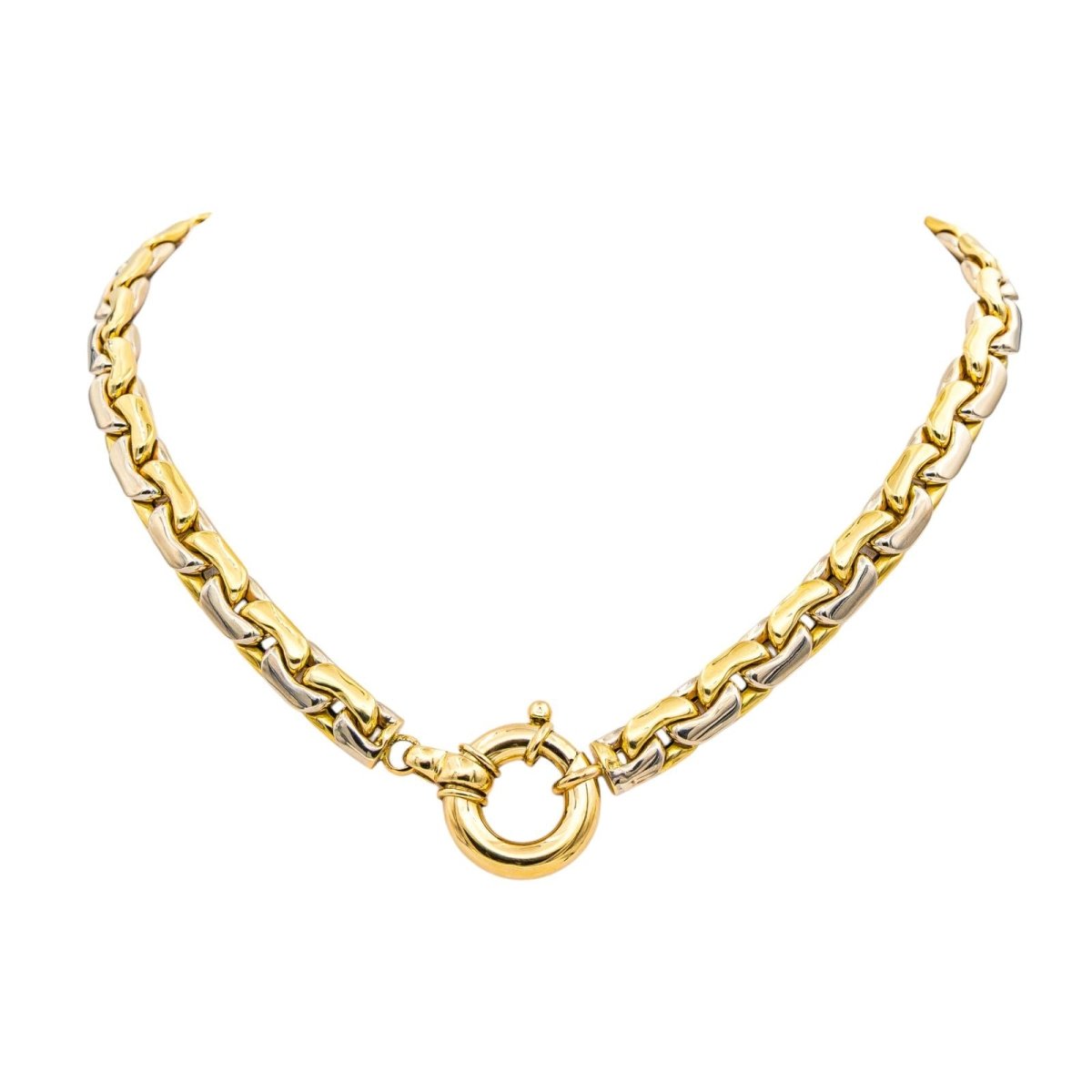 Collier Maille en or jaune et or blanc - Castafiore