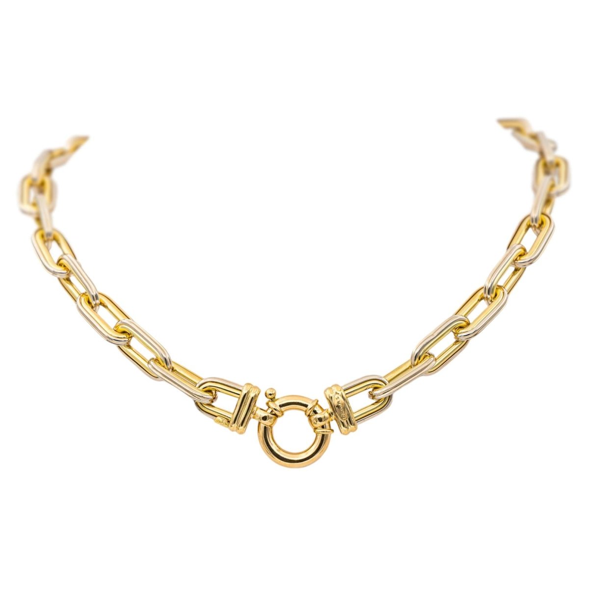 Collier Maille en or jaune et or blanc - Castafiore