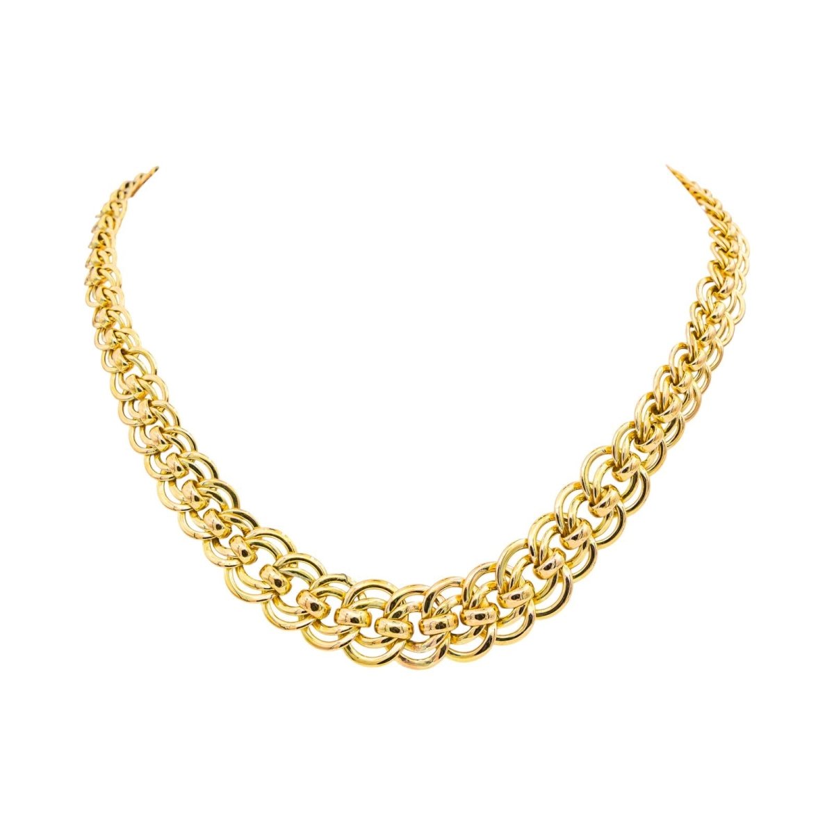 Collier Maille en or jaune et or rose - Castafiore