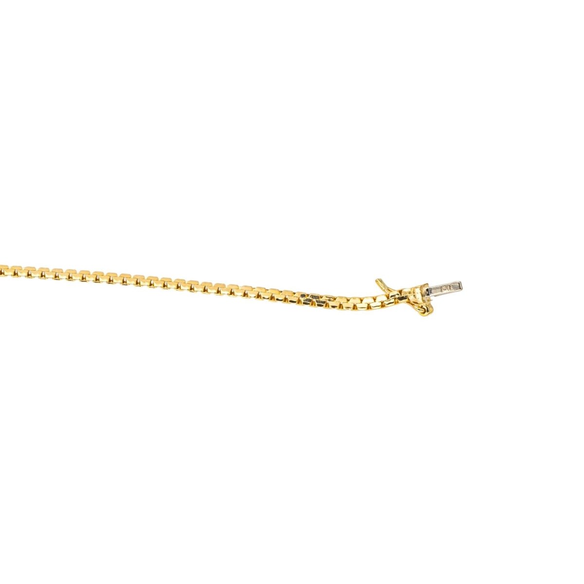 Collier Maille en or jaune et rubis - Castafiore