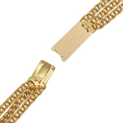 Collier Maille en or jaune, perles, rubis et tourmaline - Castafiore