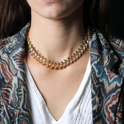 Collier Maille en or rose - Castafiore