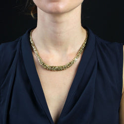 Collier MAILLE Entrelacée en or jaune - Castafiore