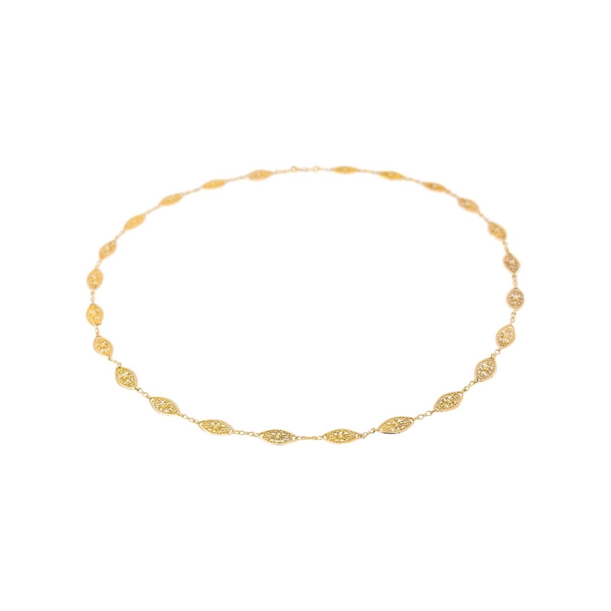 Collier Maille filigrane Or jaune - Castafiore