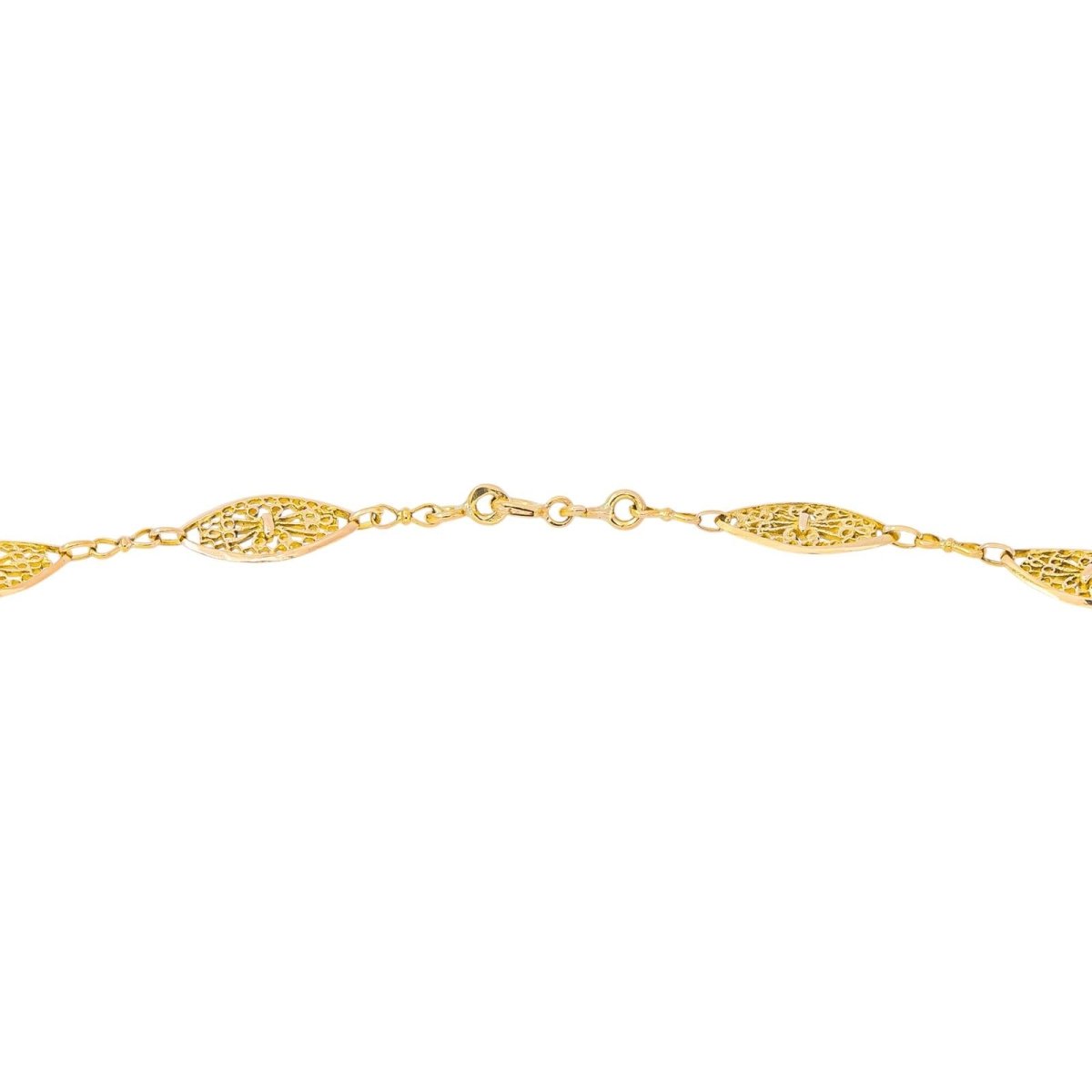 Collier Maille filigrane Or jaune - Castafiore
