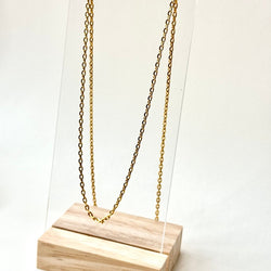 Collier maille forçat en null - Castafiore