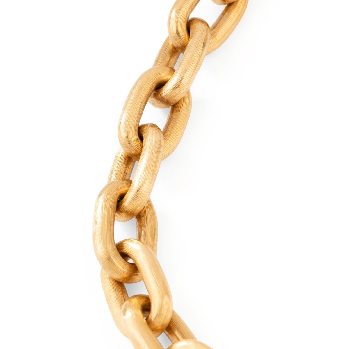 Collier Maille forçat en or jaune - Castafiore