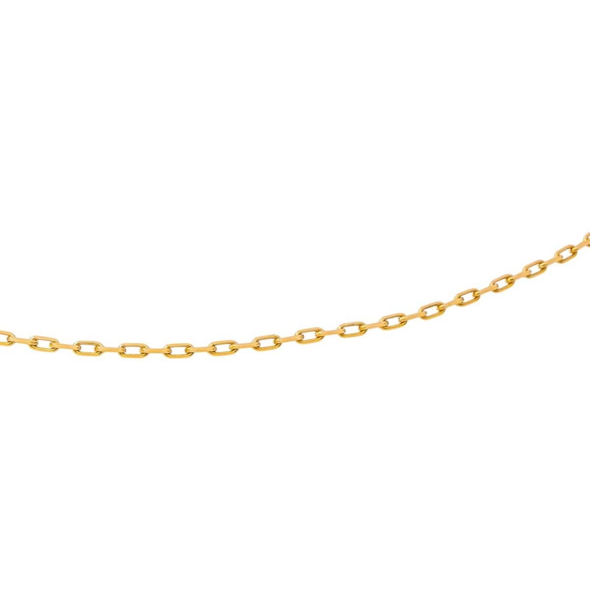 Collier Maille forçat Or jaune - Castafiore