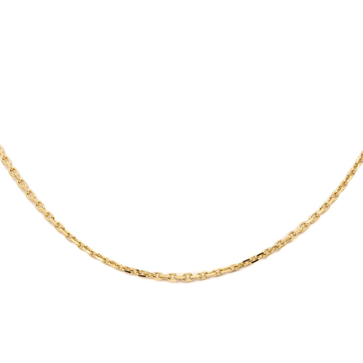 Collier Maille forçat Or jaune - Castafiore